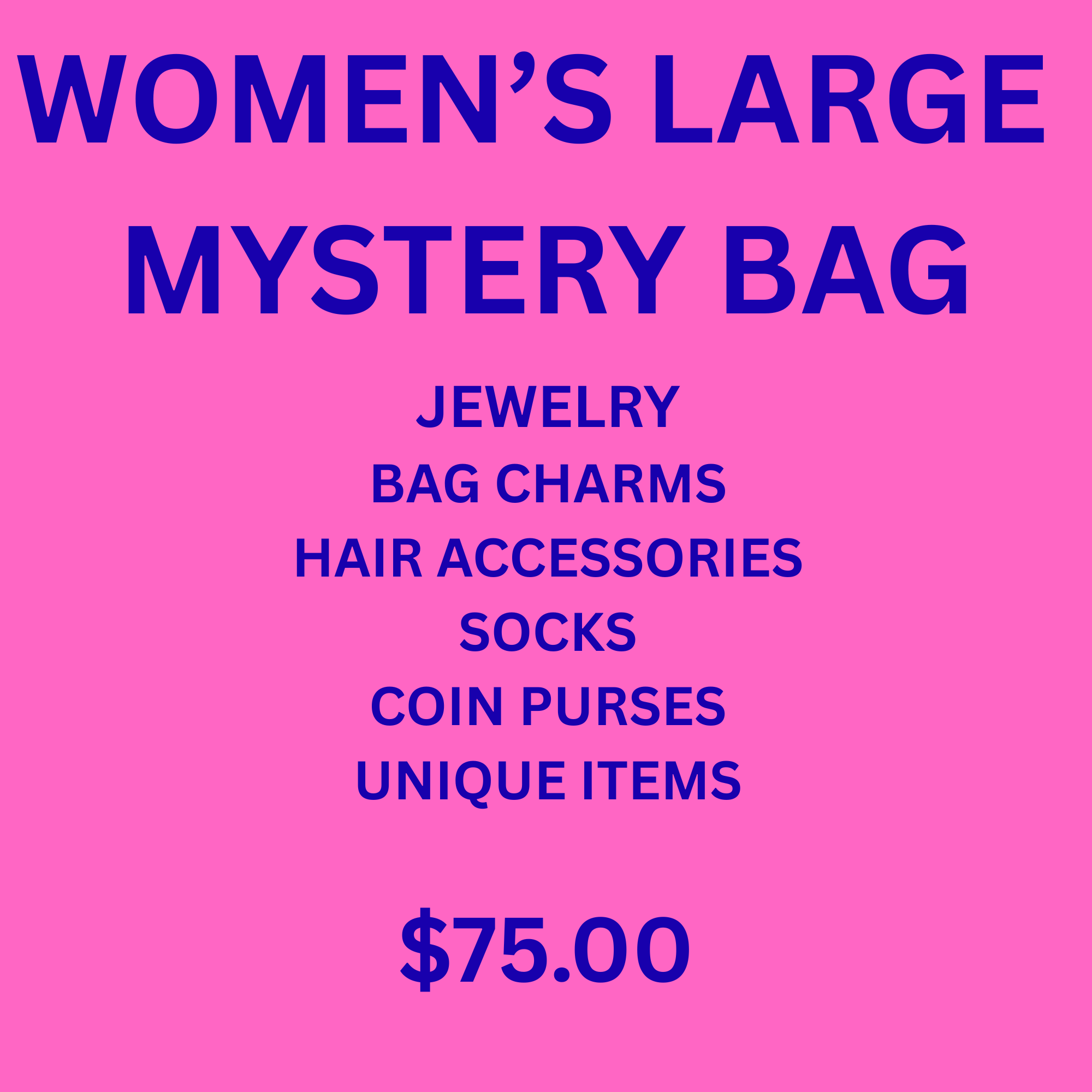 WOMEN'S LARGE MYSTERY BAG
